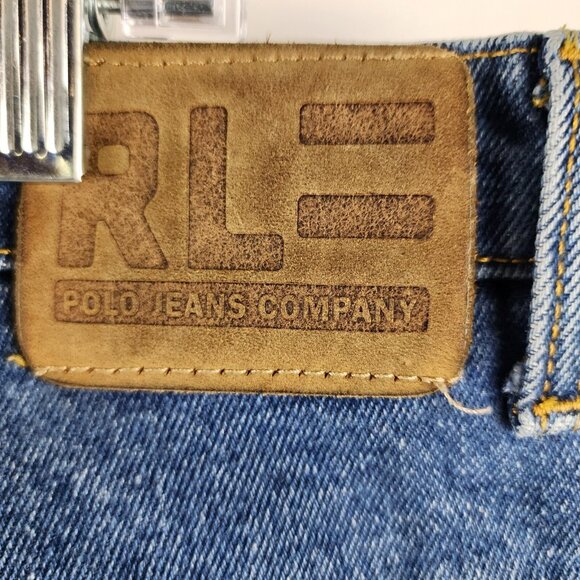 Polo Jeans Co. Jeans Mens 36x32 Blue Denim High Rise Pants - Picture 9 of 10